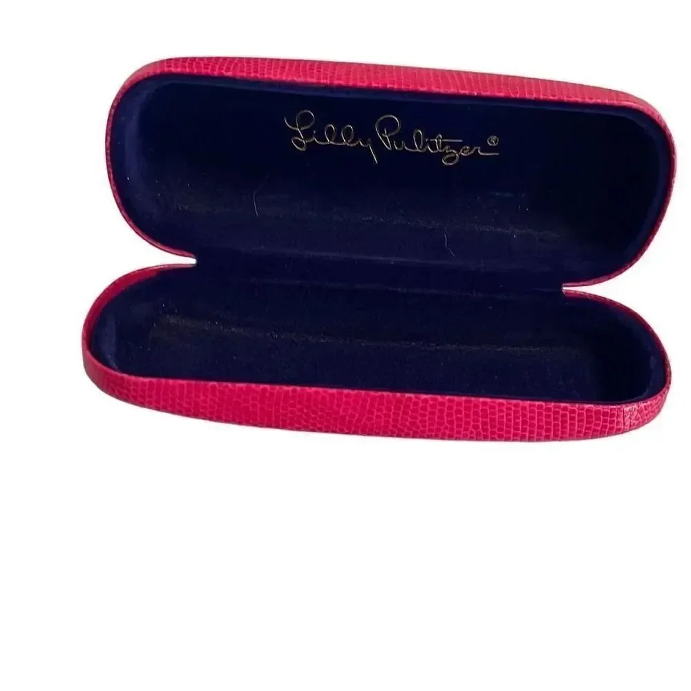Lilly Pulitzer hard eyeglass case